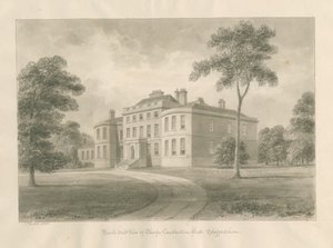 Thorpe Constantine Hall: Sepia-Waschzeichnung, 1848 von John Buckler