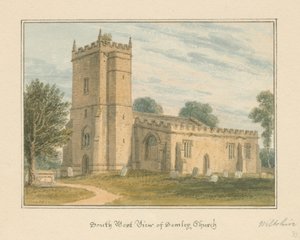 Wiltshire - Semley Kirche, 1817