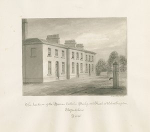 Wolverhampton - Residenz des römisch-katholischen Bischofs und der Priester von John Buckler