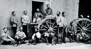 Mitglieder der Royal Artillery von John Burke