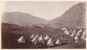 Shergai Heights Blick auf Ali Musjid, um 1878