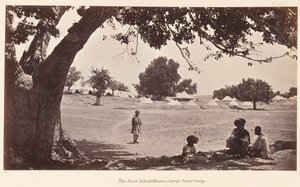 Das Lager von Amir Yakub Khan in Safed Sang, 1879 von John Burke