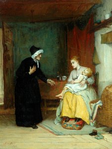 Besorgte Momente, 1874 von John Burr