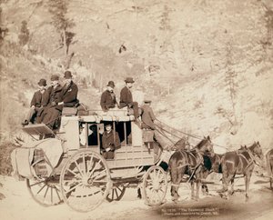 Der Deadwood Coach reist durch South Dakota von John C. H. Grabill