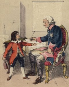 Friedrich der Große und sein Neffe von John Callcott Horsley