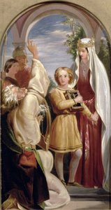 Die Kindheit von Arthur, 1851 von John Callcott Horsley