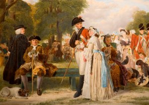 Die Welt vergessend - Sonntagnachmittag in den Kensington Gardens, 1877