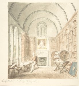 Lea Castle, Blick in die Bibliothek, nach Osten