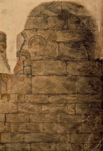 Studie der Wandmalereien im Kapitelhaus von John Carter