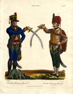 Fechten: Außen- und Innenhangwache