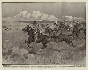 Mit Colonel Hickmans Fliegender Kolonne, Ein Rennen um einen Springbock