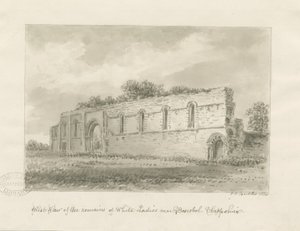 Brewood - Whiteladies Priory von John Chessell Buckler