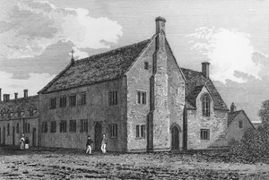 Grammatikschule in Burford, Oxfordshire von John Chessell Buckler
