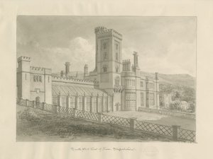 Ilam Hall von John Chessell Buckler