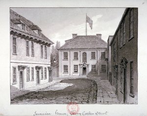 Jamaica House, Cherry Garden Street, Bermondsey, London, 1826 von John Chessell Buckler