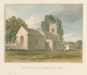 Norfolk - Houghton Kirche