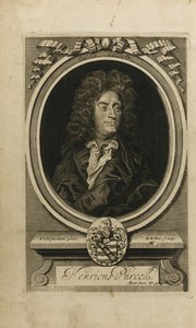 Porträt des Komponisten Henry Purcell 1659-1695, 1702