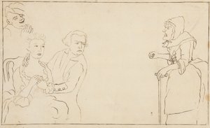 Die Enttäuschung, ca. 1773 von John Collier
