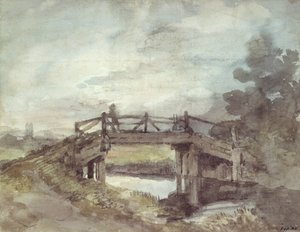 Eine Brücke über den Stour von John Constable