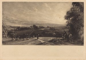 Herbstlicher Sonnenuntergang von John Constable