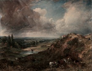 Branch Hill Pond, Hampstead von John Constable