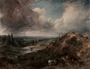 Branch Hill Pond, Hampstead, 1828