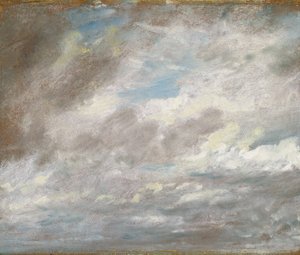 Wolkenstudie, ca. 1821 von John Constable
