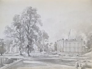 Coleorton Hall, Leicestershire, Heimat von Sir George Beaumont von John Constable