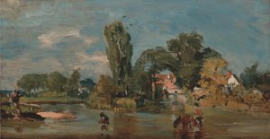 Flatford Mühle von John Constable