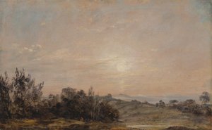 Hampstead Heath Blick Richtung Harrow, 1821 bis 1822 von John Constable