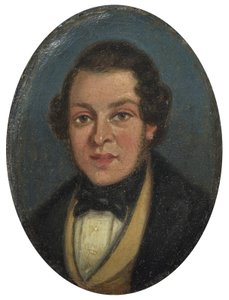 Miniatur: Porträt von Abram Constable, Bruder des Künstlers