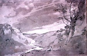 An der Dove bei Buxton, 1801 von John Constable