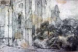 Ruinen einer Kirche