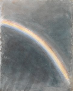 Himmelsstudie mit Regenbogen von John Constable