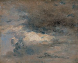 Studie von Wolken - Abend, 31. August 1822 von John Constable