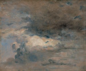 Studie von Wolken - Abend, 31. August 1822 von John Constable