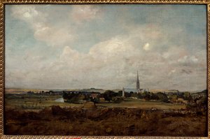 Ansicht von Salisbury in England von John Constable