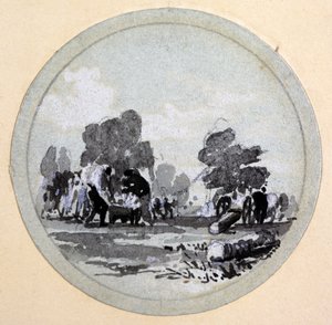 Reinigung, London & Birmingham Railway, ca. 1838