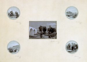 Reinigung, Bau, Nivellierung und Eröffnung der LBR, ca. 1838