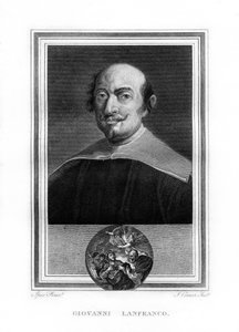 Giovanni Lanfranco, italienischer Barockmaler, 1825