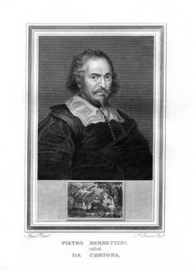 Pietro da Cortona, italienischer Barockmaler, 1825