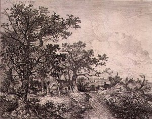 Nahe Horsham, veröffentlicht von J. & W. Freeman von John Crome