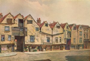 Alte Mietshäuser in der Bermondsey Street, Bermondsey, London, 1886-1926 von John Crowther