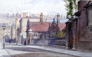 Emmanuel Hospital, Buckingham Gate, Blick von der Straße von John Crowther