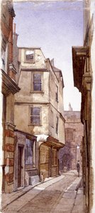 Residenz von Anne Boleyns Vater, Great St Helens, London, 1883