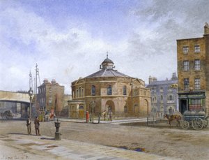 Surrey Chapel, Nr. 196 Blackfriars Road, Southwark, London, 1881 von John Crowther