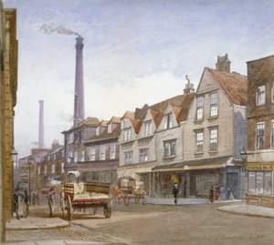 Ansicht der Mint Street, Southwark, London, 1884 von John Crowther