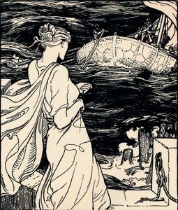 Die Königin des magischen Fadens, ca. 1900 von John Dickson Batten
