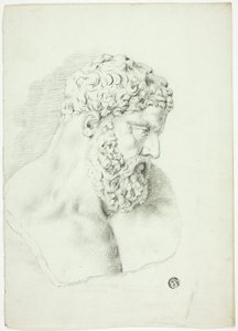 Büste eines bärtigen Mannes von John Downman