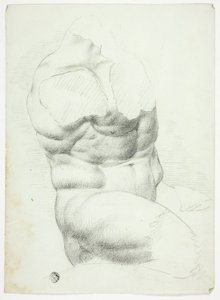 Torso einer antiken Statue von John Downman